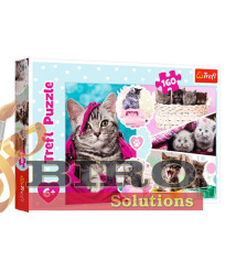 TF Puzzle "160" -Lovely kittens